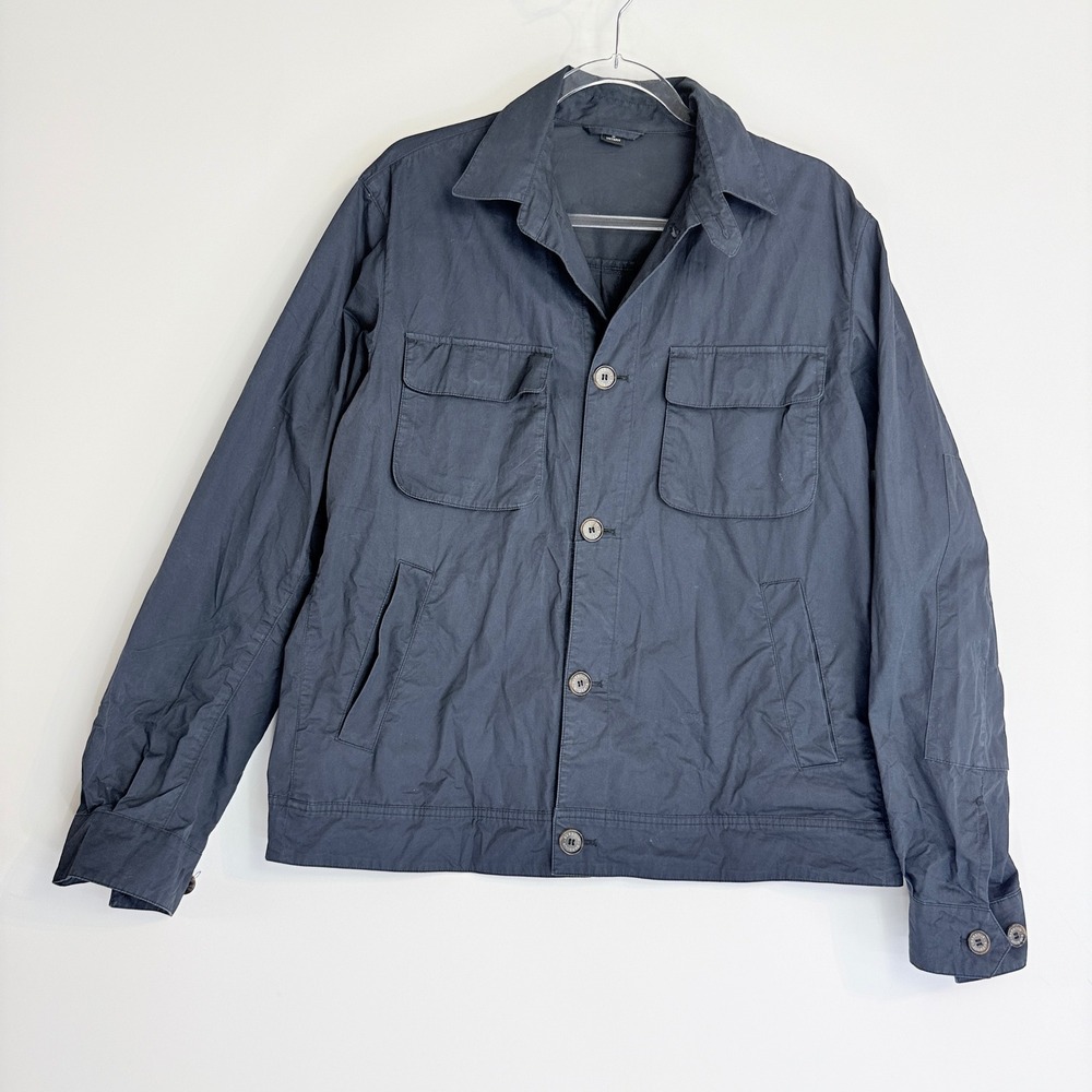 Barbour Navy Military Field Jacket - Picture 2 of 13
